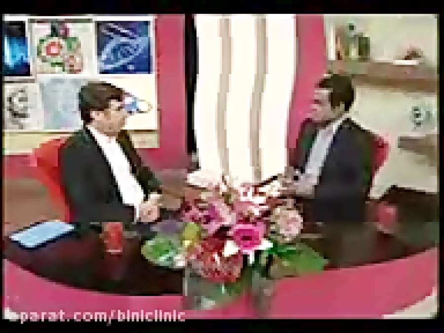 توضیحات عمل بینی توسط دکتر عباسی در شبکه جام جم 2