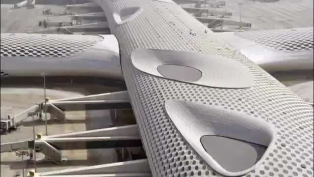 طراحی عجیب فرودگاه بین المللی شنژن چین