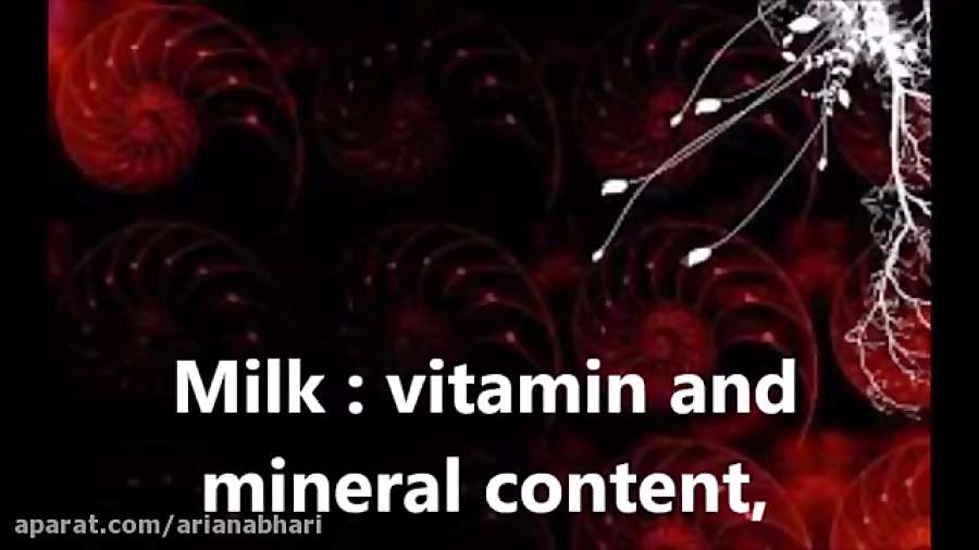 خواص شیر و عسل