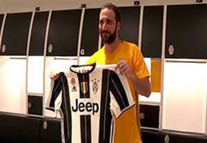 لحظات شاد هیگواین در باشگاه یوونتوس