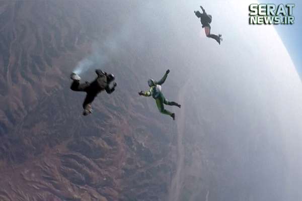 پرش از ارتفاع 7600 متری بدون چتر!