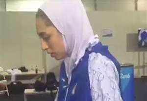 روحیه بالای کیمیا علیزاده برای رقابت با حریف سوئدی