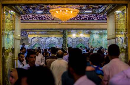 زائران حرم امام حسین (ع)