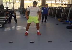 تمرین سخت و انفرادی رضاییان 95/05/18