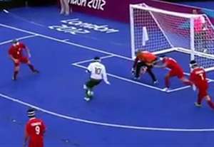 گلزنی فوتبالیست نابینا به سبک مسی