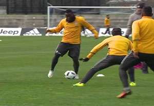 تمرین پایانی یوونتوس در اردوی ملبورن