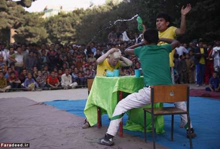 سیرک کودکان در افغانستان