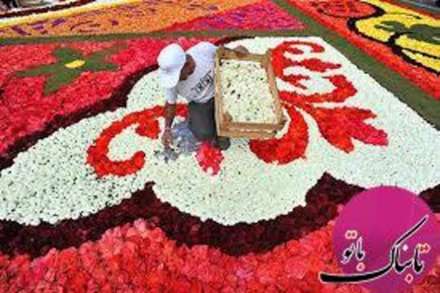 جشنواره فرش گل بروکسل؛ بلژیک