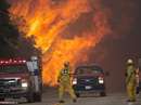 آتش سوزی مهیب در شمال لس‌آنجلس