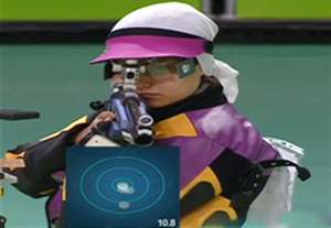 مقام هشتم خدمتی در تیراندازی 3 وضعیت (رکوردشکنی تیرانداز آلمان)