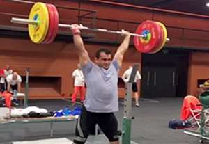 تمرینات آماده سازی سهراب مرادی در ریو