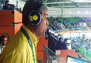 تب و تاب گزارشگران هنگام گزارش رقابت آخر کریمی