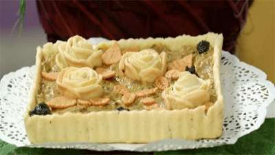 تارت کشک و بادمجان