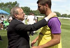 دیدار پرز با وازکز و موراتا بعد بازگشت به تمرینات