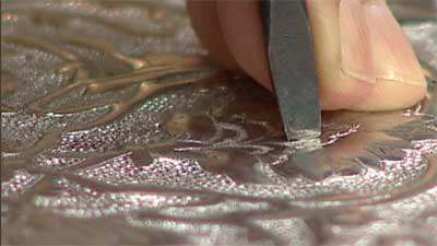 قلم زنی با قلم سایه