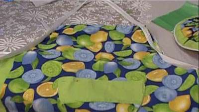 دوخت پیش بند آشپزخانه