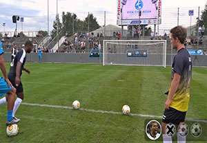 چالش تیر دروازه بازیکنان سابق آلمان