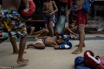 کودکانی که برای پول بوکسور می‌شوند