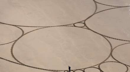 هنرنمایی با شن