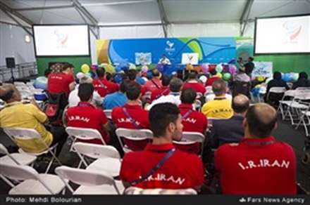 مراسم دعای عرفه با حضور ورزشکاران پارالمپیکی