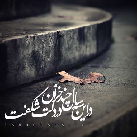 در این سه سال، چند خزان در دلت شکفت