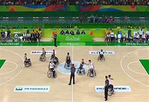 خلاصه بسکتبال با ویلچر انگلیس 66-52 آلمان