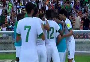 گلهای بازی عراق 1-2 عربستان