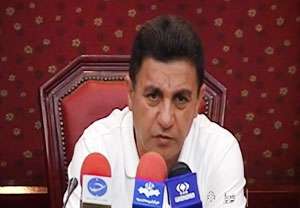 کنفرانس خبری قلعه نویی قبل بازی با سیاه جامگان