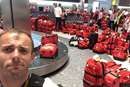 مسابقه ی سخت تیم المپیک بریتانیا در فرودگاه هیترو