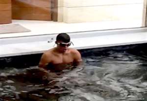 آب درمانی رونالدو برای بازگشت به میادین