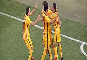 گل دیدنی و سریع تیم بارسلونا ب