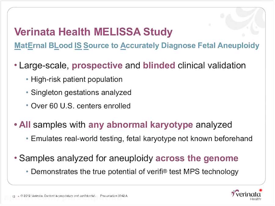 تست سل فری DNA برند Verifi