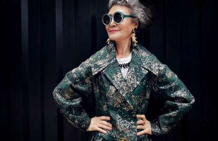 عکس هایی از مدرن ترین مادربزرگ جهان