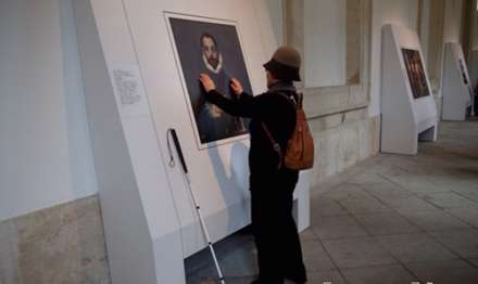 در موزه پرادو نابینایان هم می‌بینند