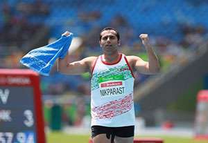 کسب مدال نقره سجاد نیک‌پرست در رشته پرتاب‌نیزه پارالمپیک
