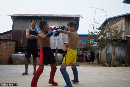 کودکانی که برای پول بوکسور می‌شوند