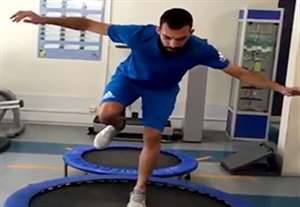 تمرینات بدنسازی روزبه چشمی برای بازگشت به میادین