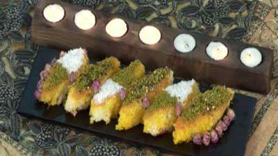 کیک باقلوا _ خانم دانشور