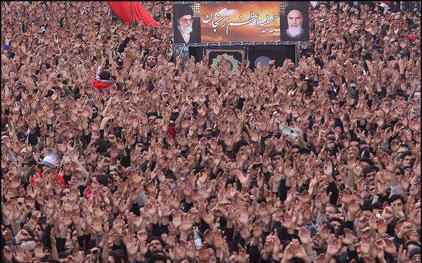 عزاداری با شکوه روز عاشورا در زنجان