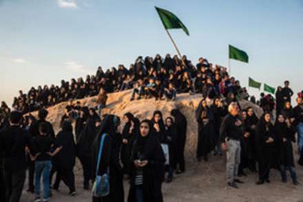 تعزیه ورود کاروان حسینی به کربلا - نوش آباد