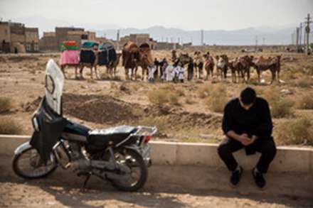 تعزیه ورود کاروان حسینی به کربلا - نوش آباد