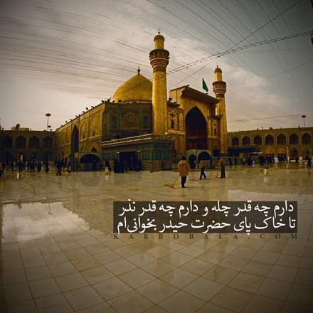 بر خلق جهان علی امیر است