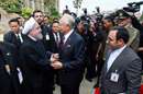 استقبال رسمی نخست وزیر مالزی از روحانی