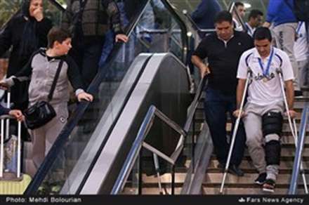 بازگشت ملی پوشان فوتسال از جام جهانی کلمبیا