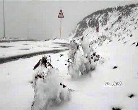 بارش برف پاییزی