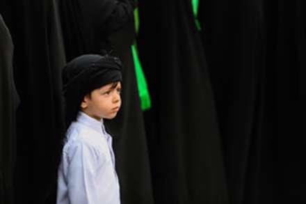 ورود نمادین کاروان حسینی به سرزمین کربلا