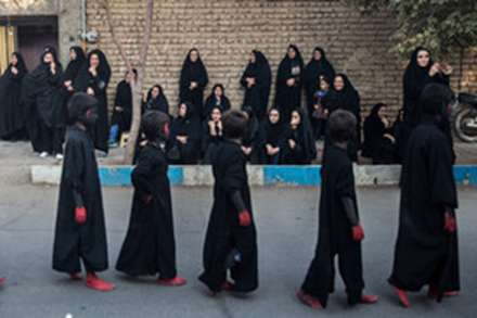 تعزیه ورود کاروان حسینی به کربلا - نوش آباد