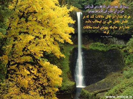 حدیثی از رسول اکرم