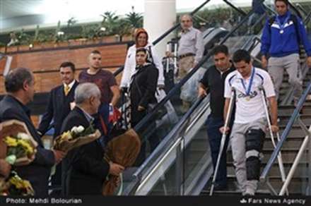 بازگشت ملی پوشان فوتسال از جام جهانی کلمبیا