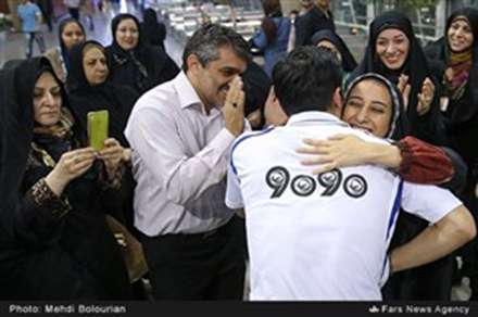 بازگشت ملی پوشان فوتسال از جام جهانی کلمبیا